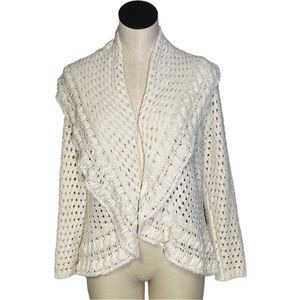 Hannah super soft open Long sleeve cardigan size medium